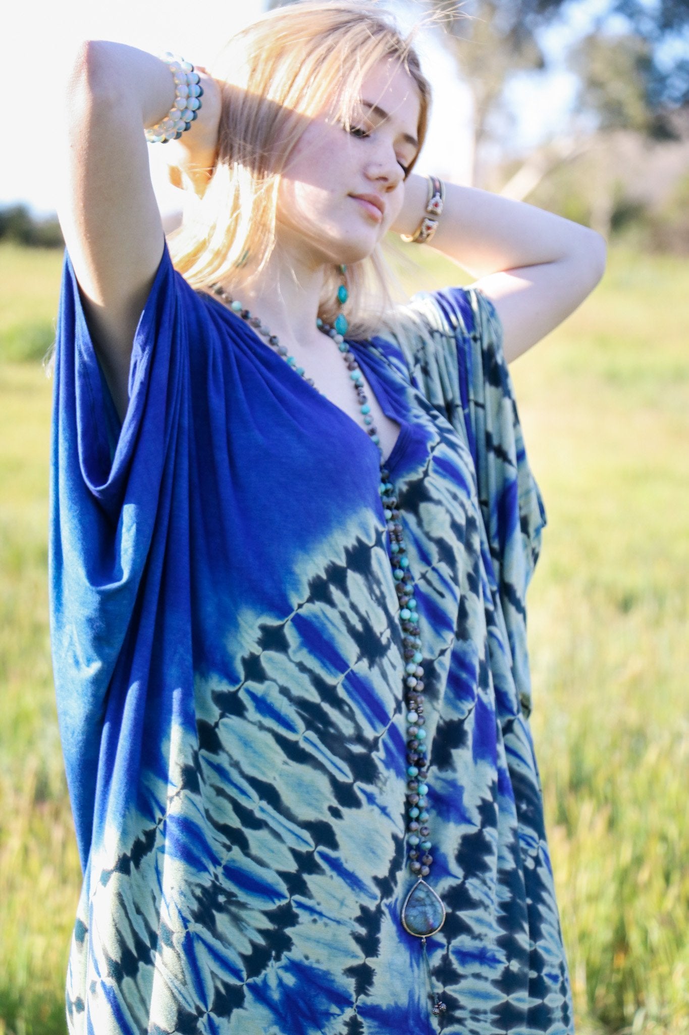 CHRYSALIS COCOON DRESS - DRAGONFLY / FLOW - BHAVANI COLLECTIVE