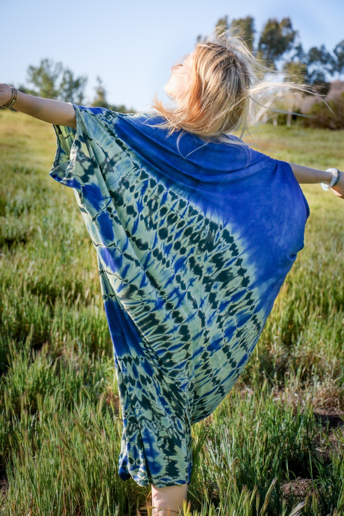 CHRYSALIS COCOON DRESS - DRAGONFLY / FLOW - BHAVANI COLLECTIVE