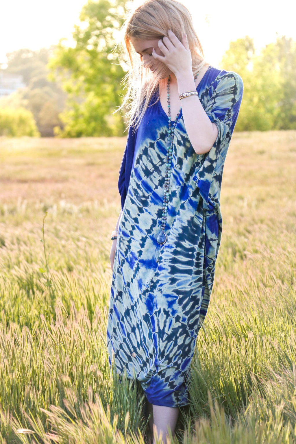 CHRYSALIS COCOON DRESS - DRAGONFLY / FLOW - BHAVANI COLLECTIVE