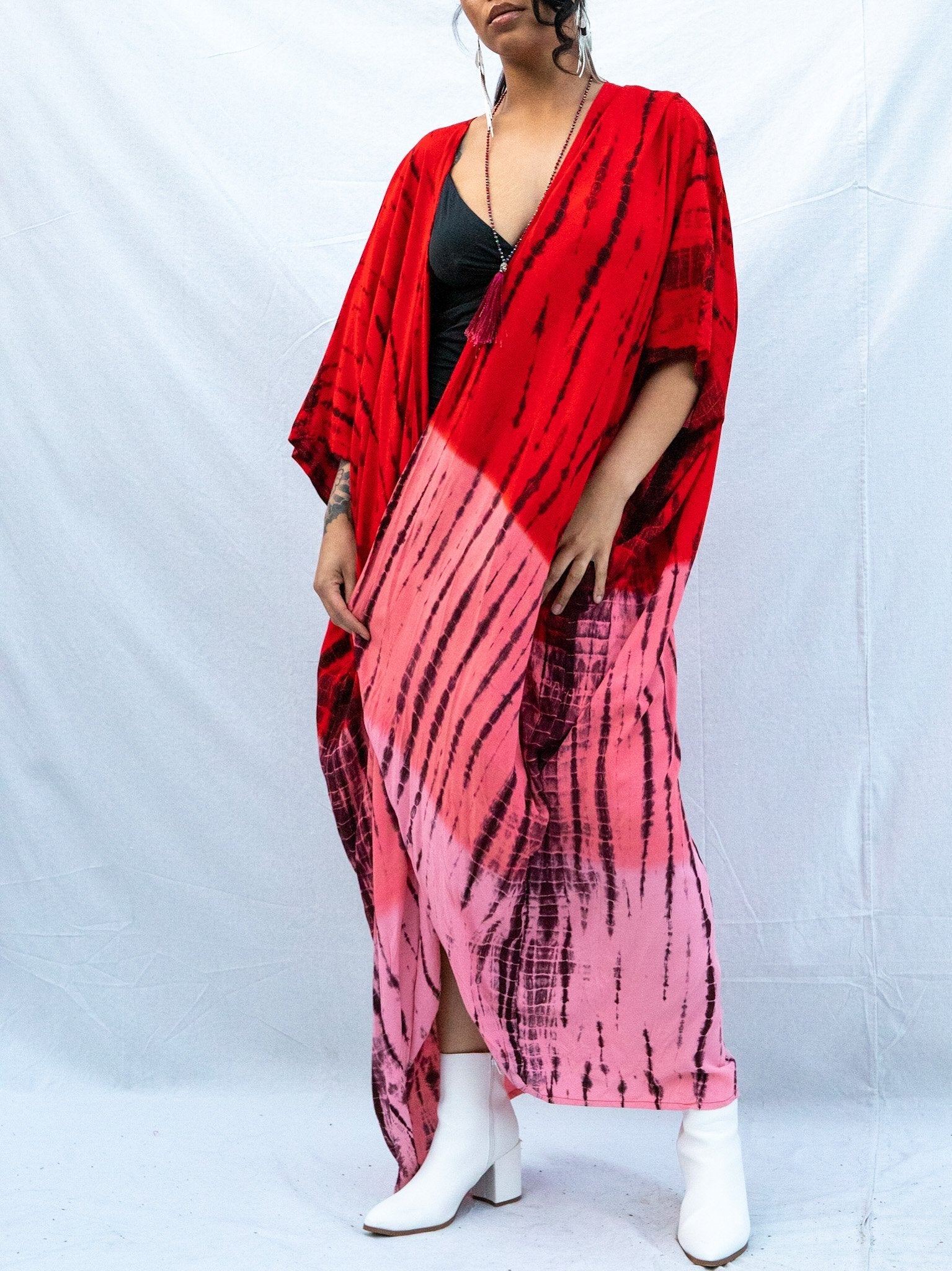 GODDESS KIMONO - SACRED FIRE OMBRE - BHAVANI COLLECTIVE