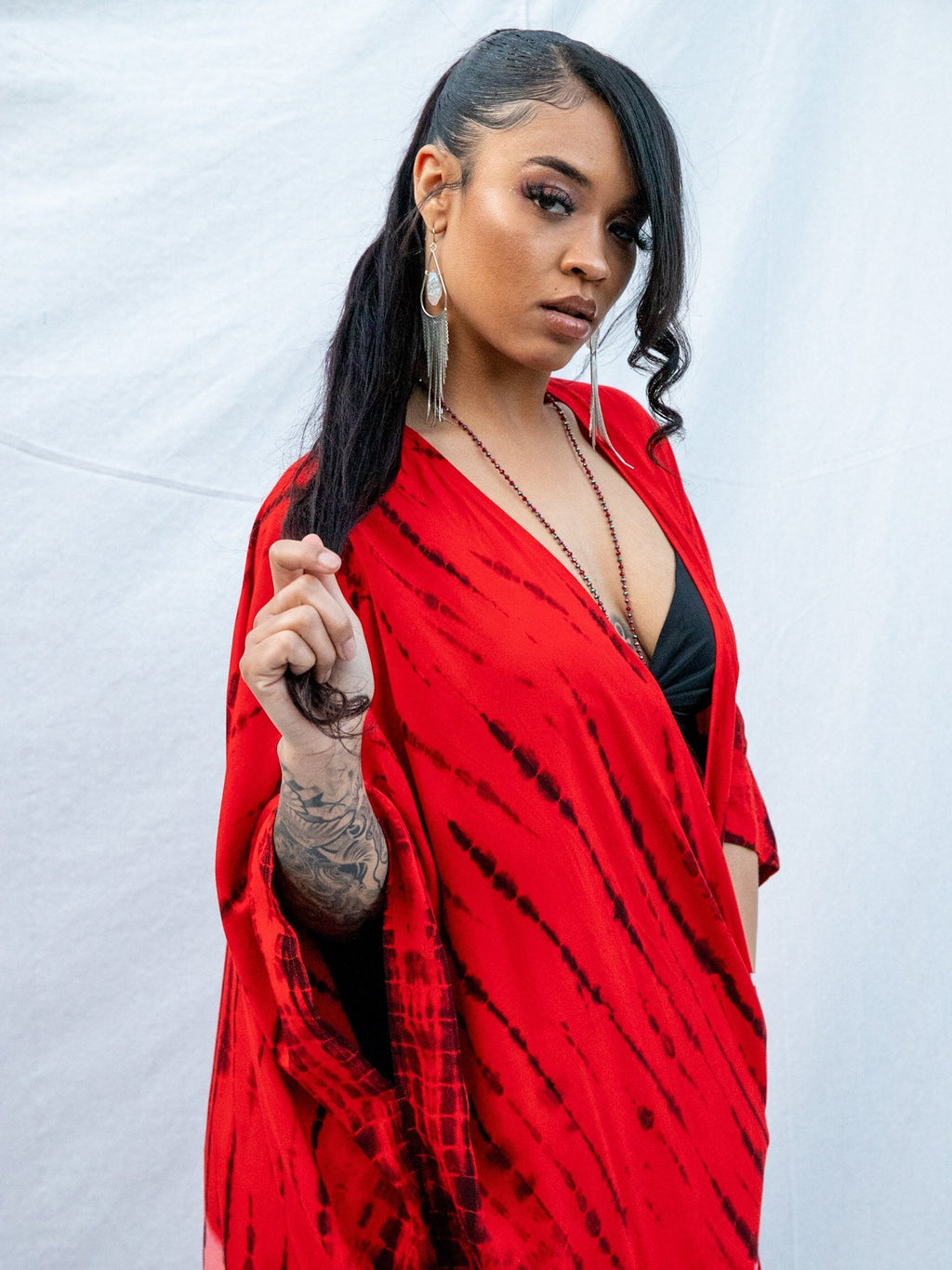 GODDESS KIMONO - SACRED FIRE OMBRE - BHAVANI COLLECTIVE