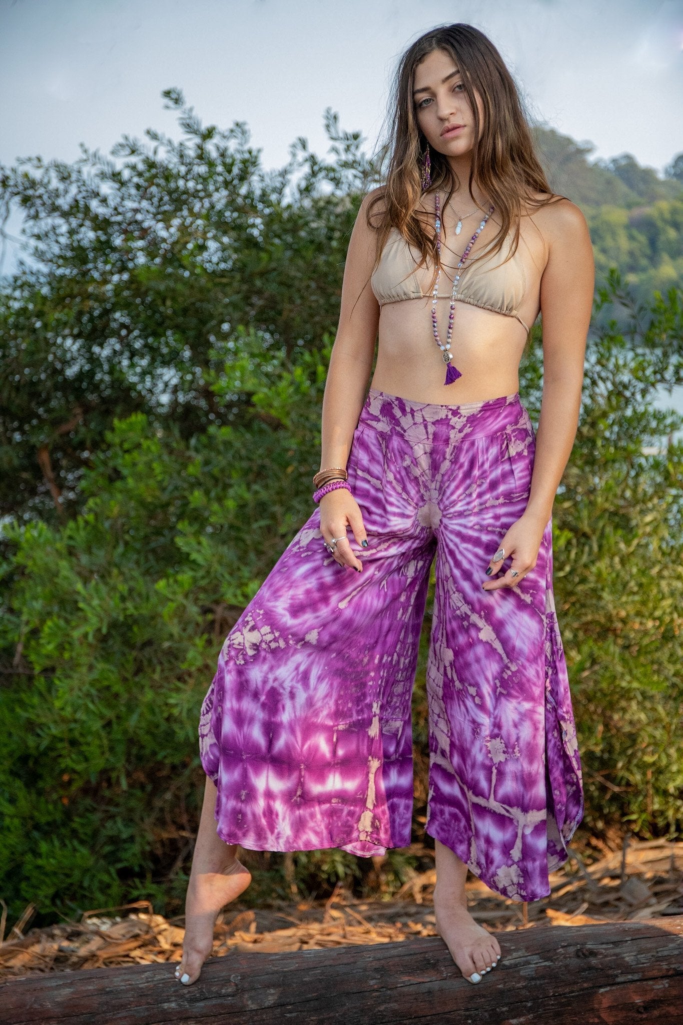 LOTUS PANT - MYSTIC PURPLE / GALAXY - BHAVANI COLLECTIVE