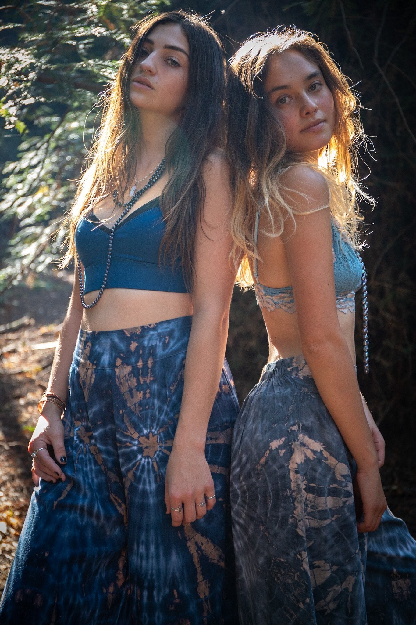 LOTUS PANT - SILVER / GALAXY - BHAVANI COLLECTIVE