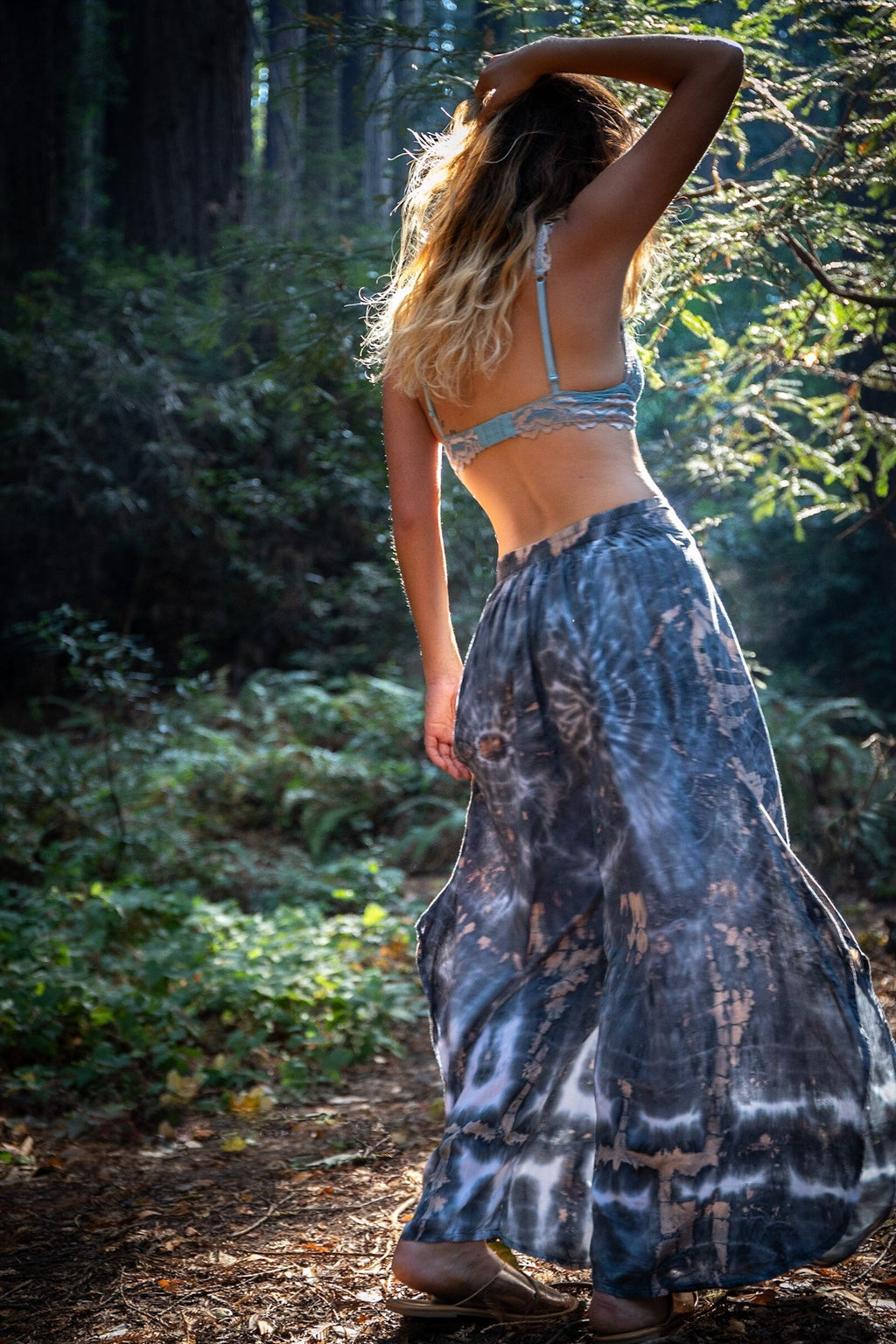 LOTUS PANT - SILVER / GALAXY - BHAVANI COLLECTIVE