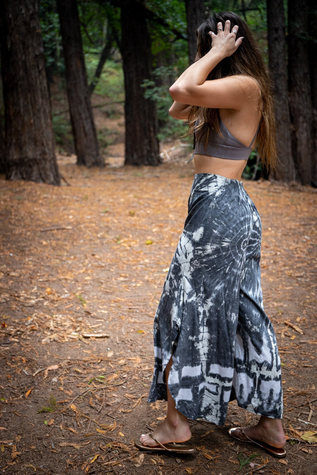 LOTUS PANT - SMOKE / GALAXY - BHAVANI COLLECTIVE