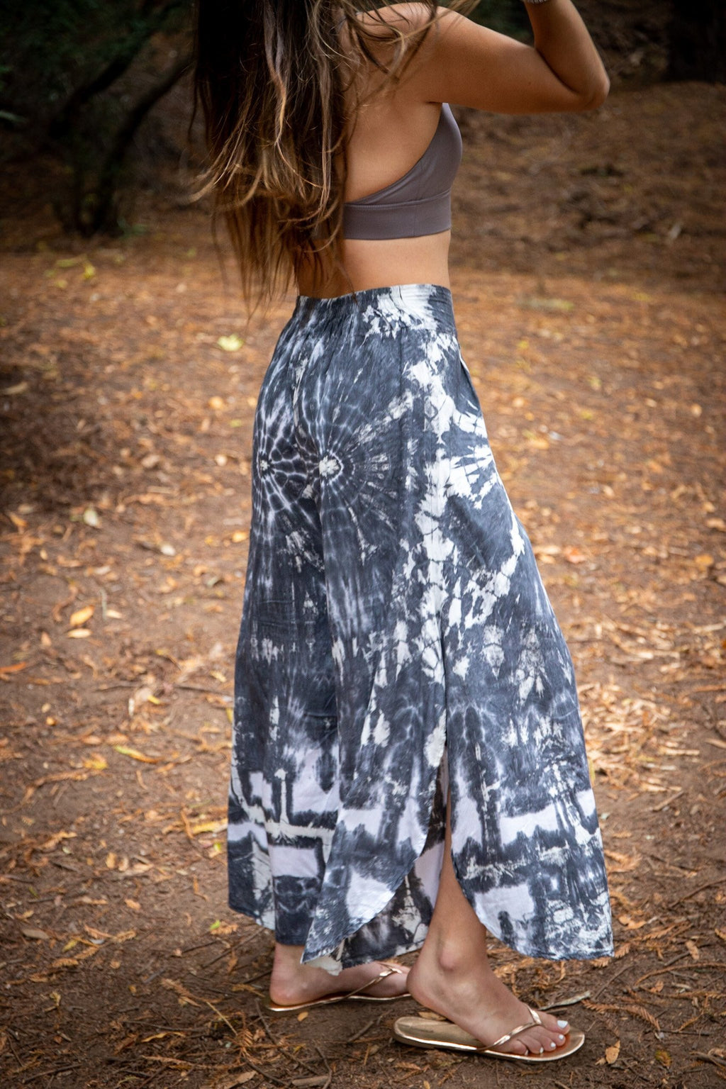 LOTUS PANT - SMOKE / GALAXY - BHAVANI COLLECTIVE