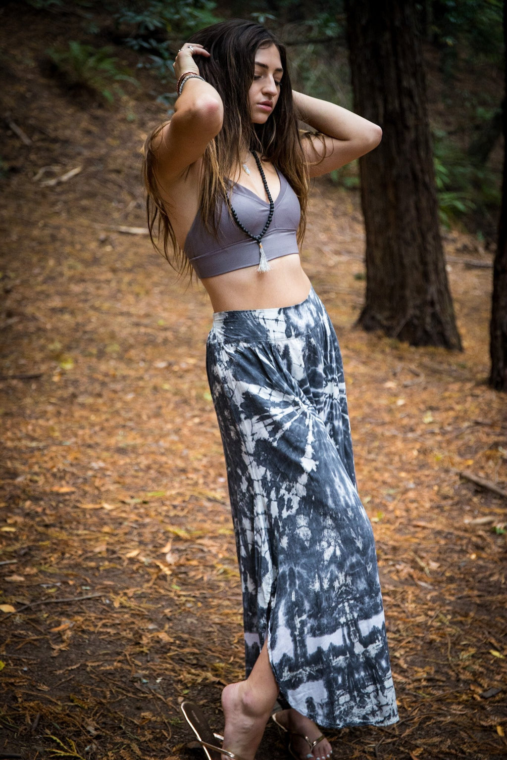 LOTUS PANT - SMOKE / GALAXY - BHAVANI COLLECTIVE