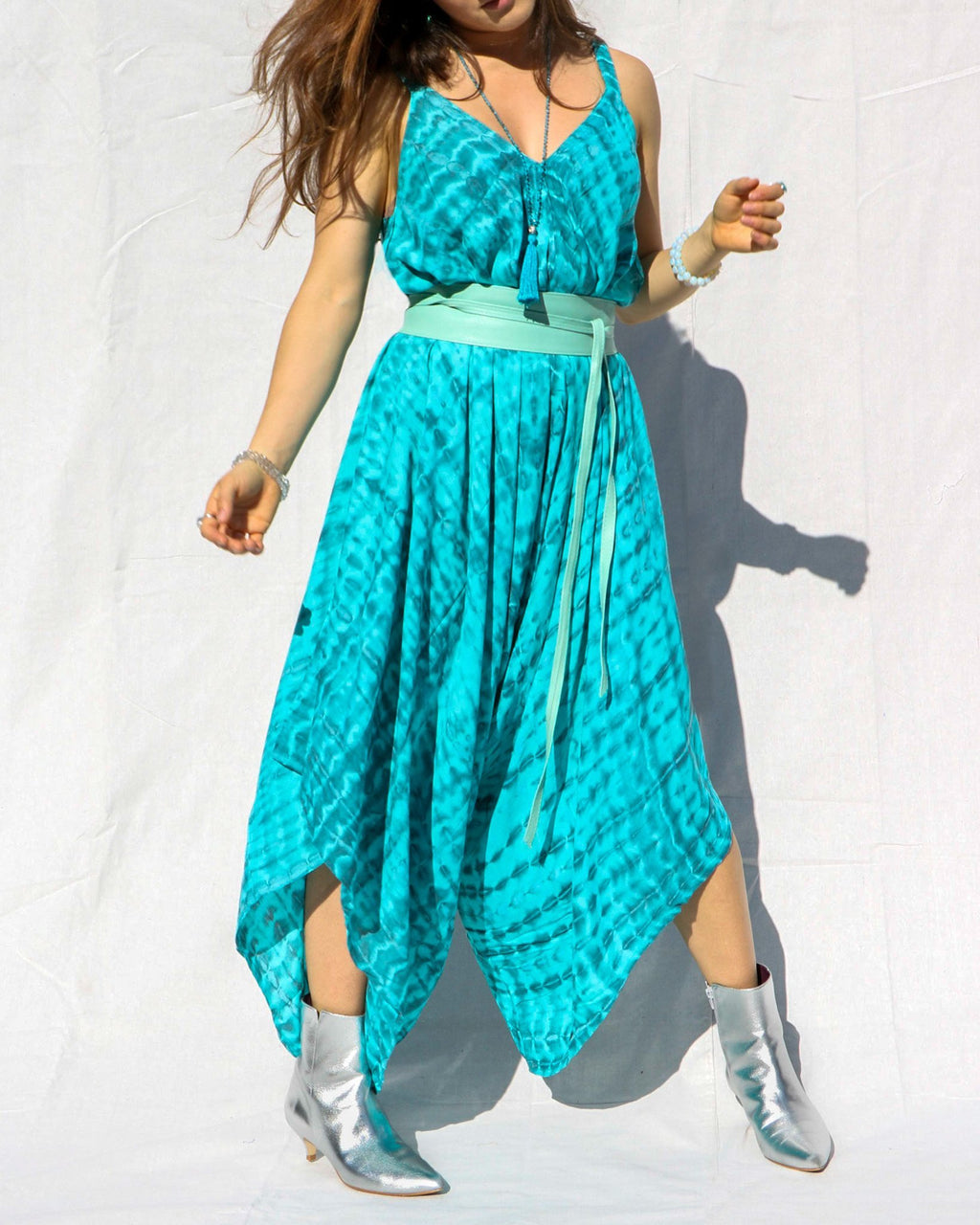 MUSE WRAP BELT / AQUA - BHAVANI COLLECTIVE