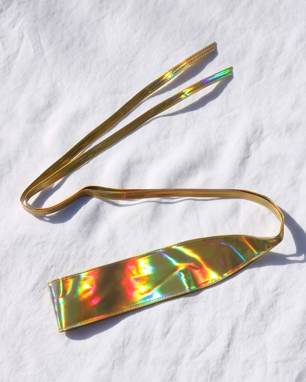 MUSE WRAP BELT / HOLOGRAPHIC GOLD - BHAVANI COLLECTIVE