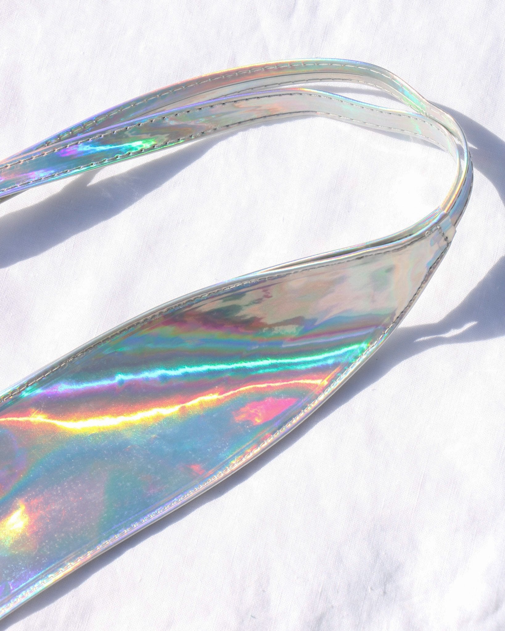 MUSE WRAP BELT / HOLOGRAPHIC SILVER - BHAVANI COLLECTIVE