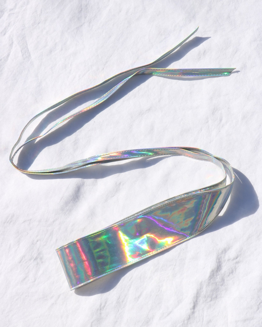 MUSE WRAP BELT / HOLOGRAPHIC SILVER - BHAVANI COLLECTIVE