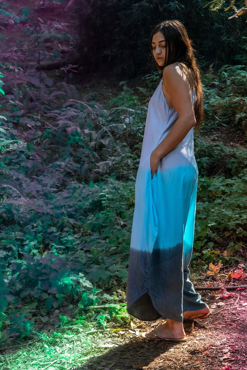 PIXIE JUMPSUIT - OCEAN OMBRÉ - BHAVANI COLLECTIVE