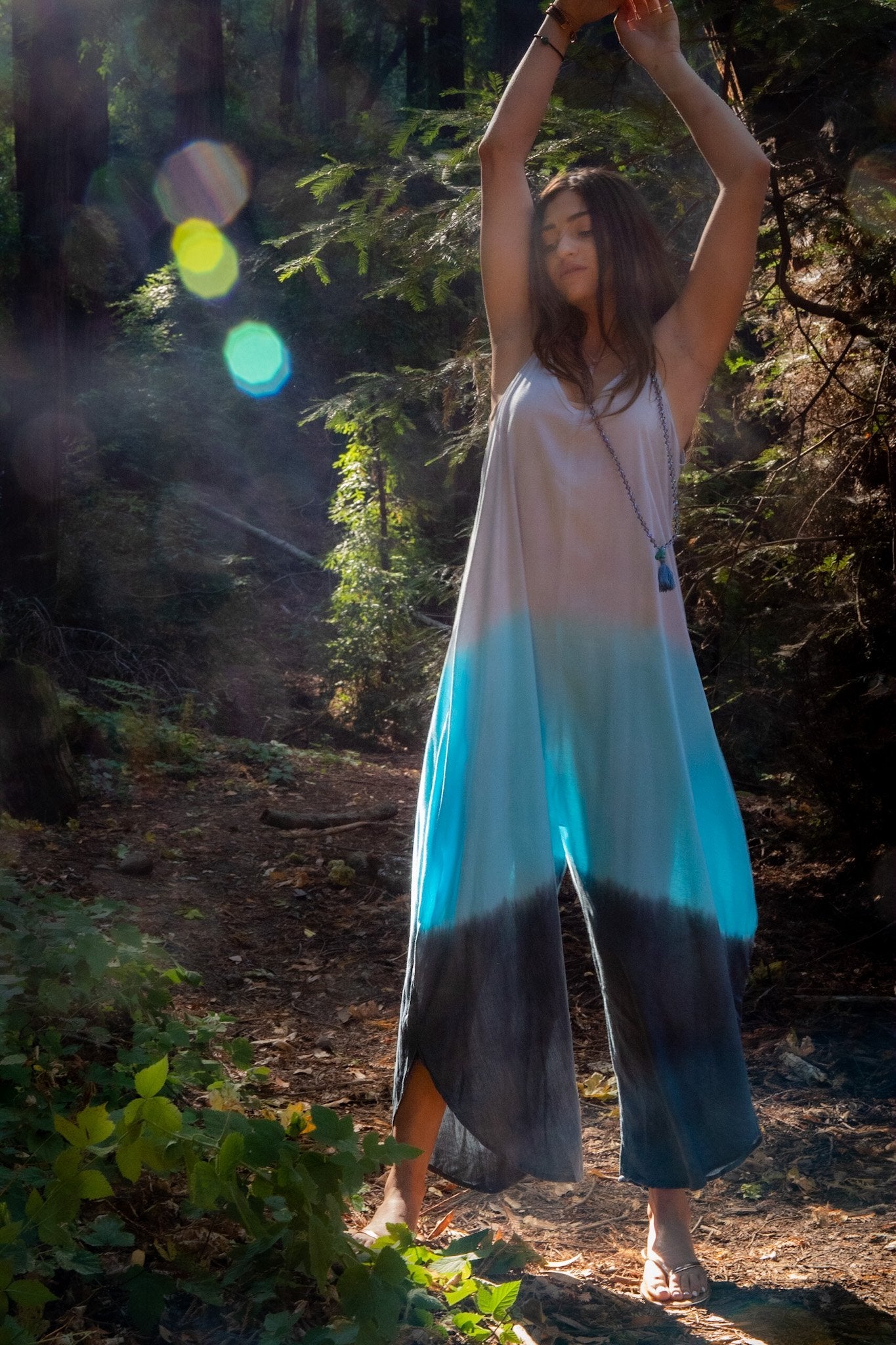 PIXIE JUMPSUIT - OCEAN OMBRÉ - BHAVANI COLLECTIVE