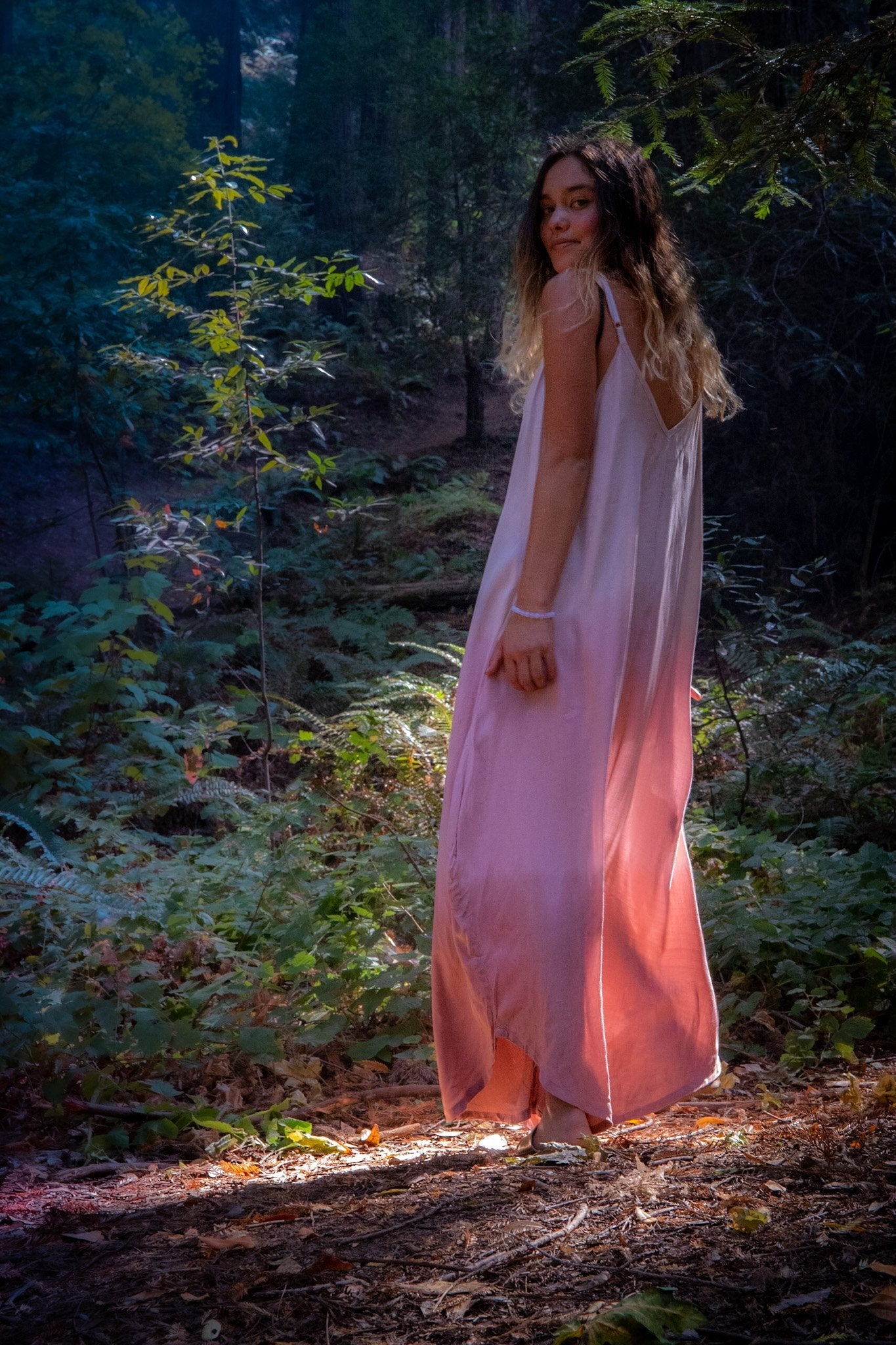 PIXIE JUMPSUIT - ROSE QUARTZ OMBRÉ - BHAVANI COLLECTIVE