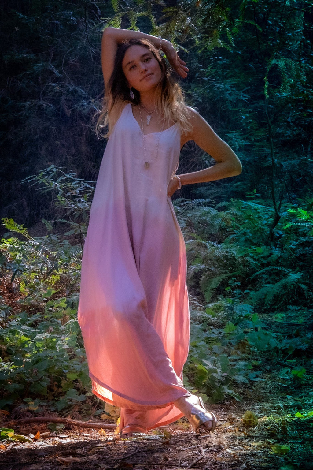 PIXIE JUMPSUIT - ROSE QUARTZ OMBRÉ - BHAVANI COLLECTIVE