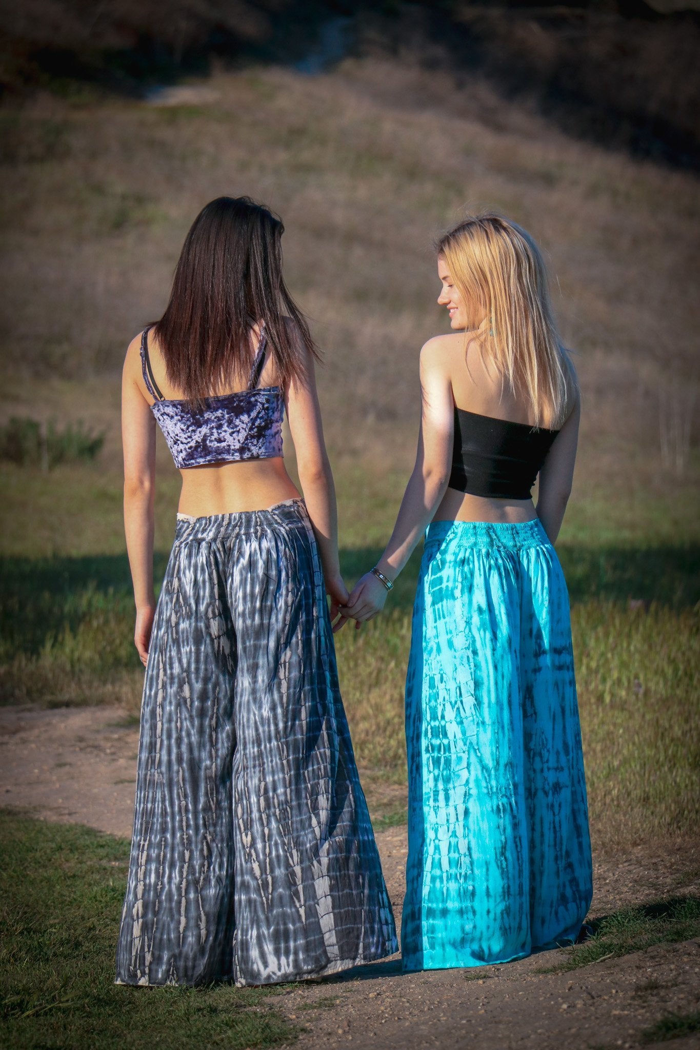 SEASIDE PANT - RAVEN / BAMBOO STRIPE - BHAVANI COLLECTIVE