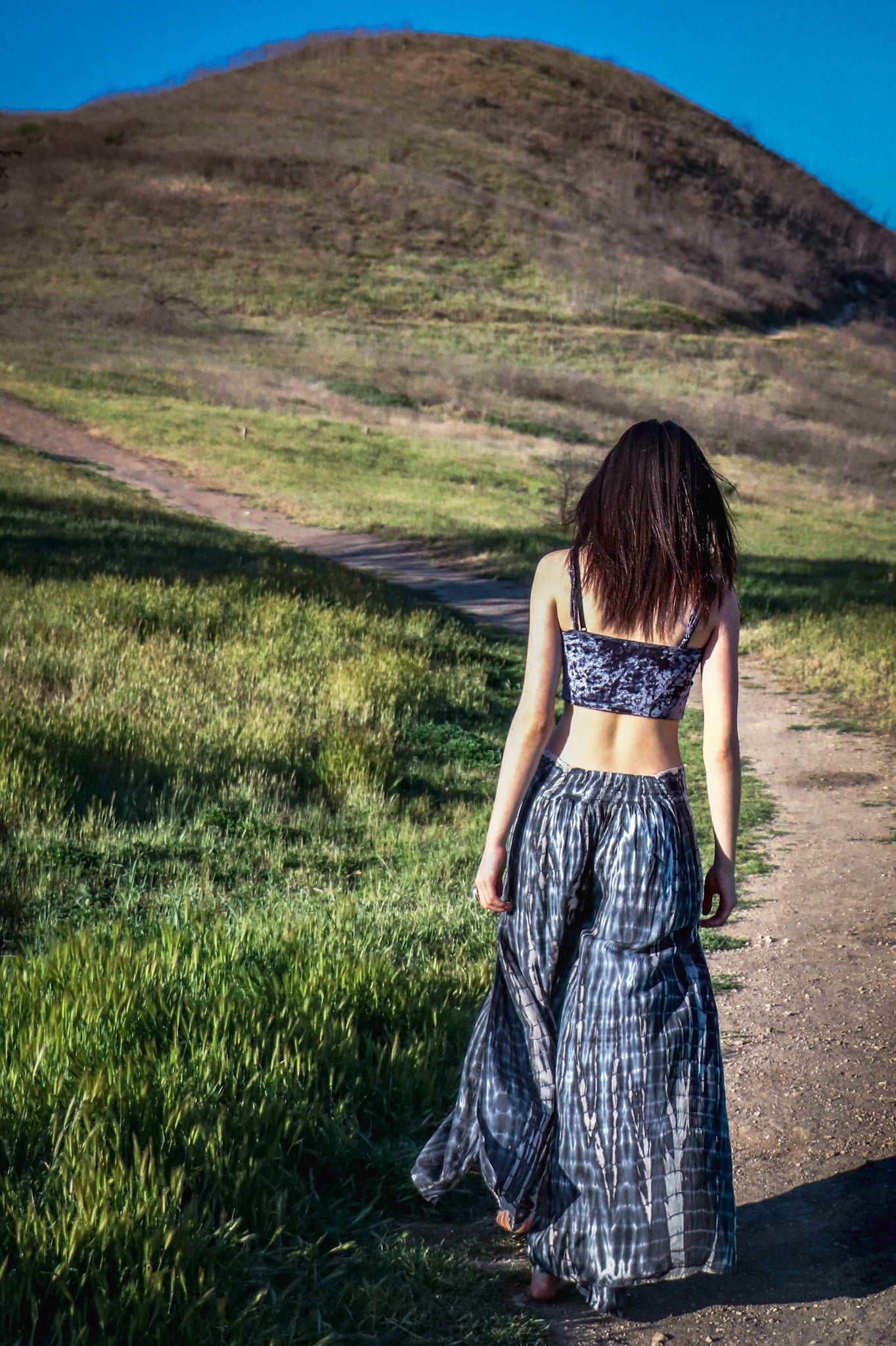 SEASIDE PANT - RAVEN / BAMBOO STRIPE - BHAVANI COLLECTIVE