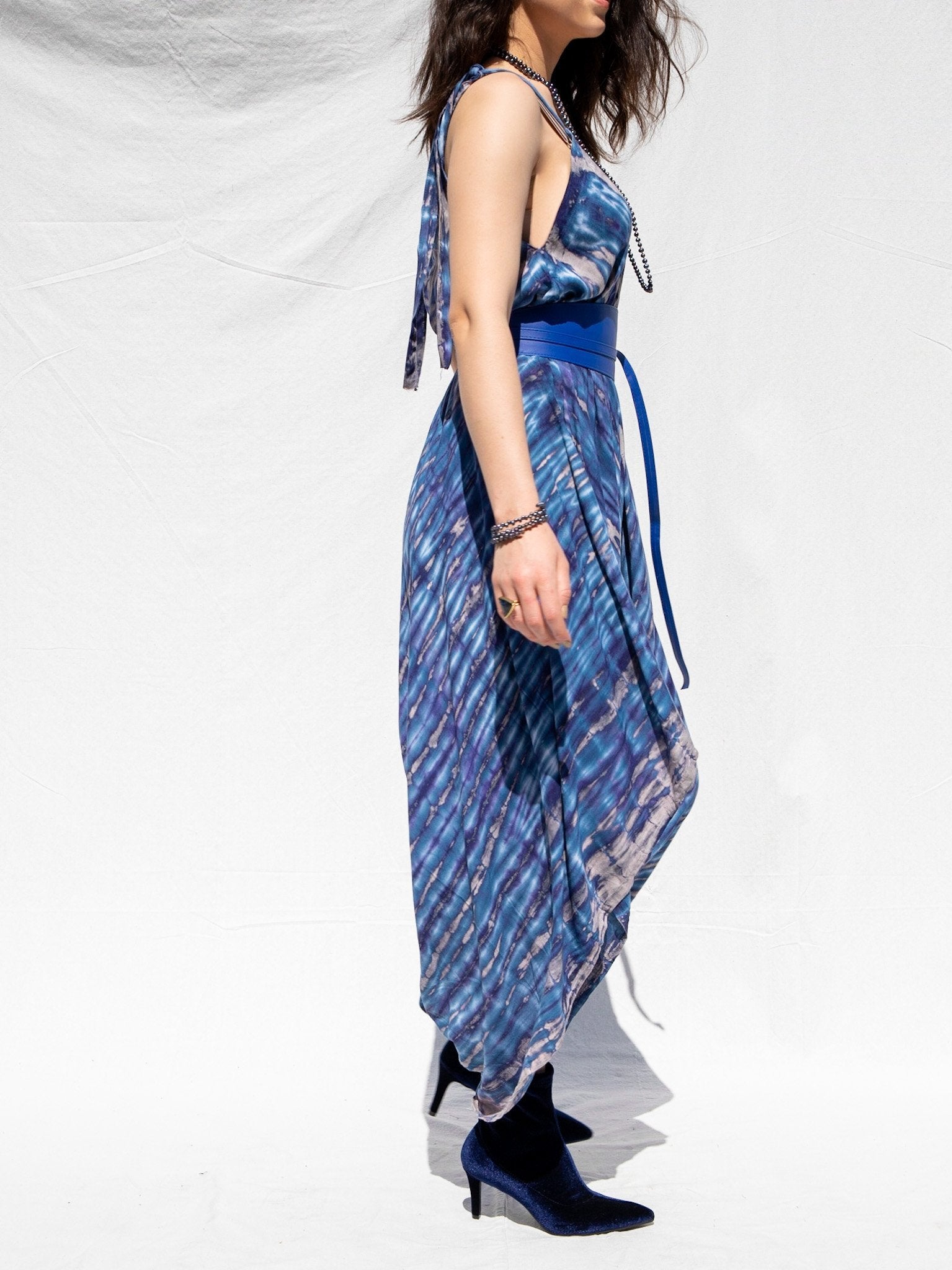 SHANTI JUMPSUIT - BLUE VIOLET - BHAVANI COLLECTIVE