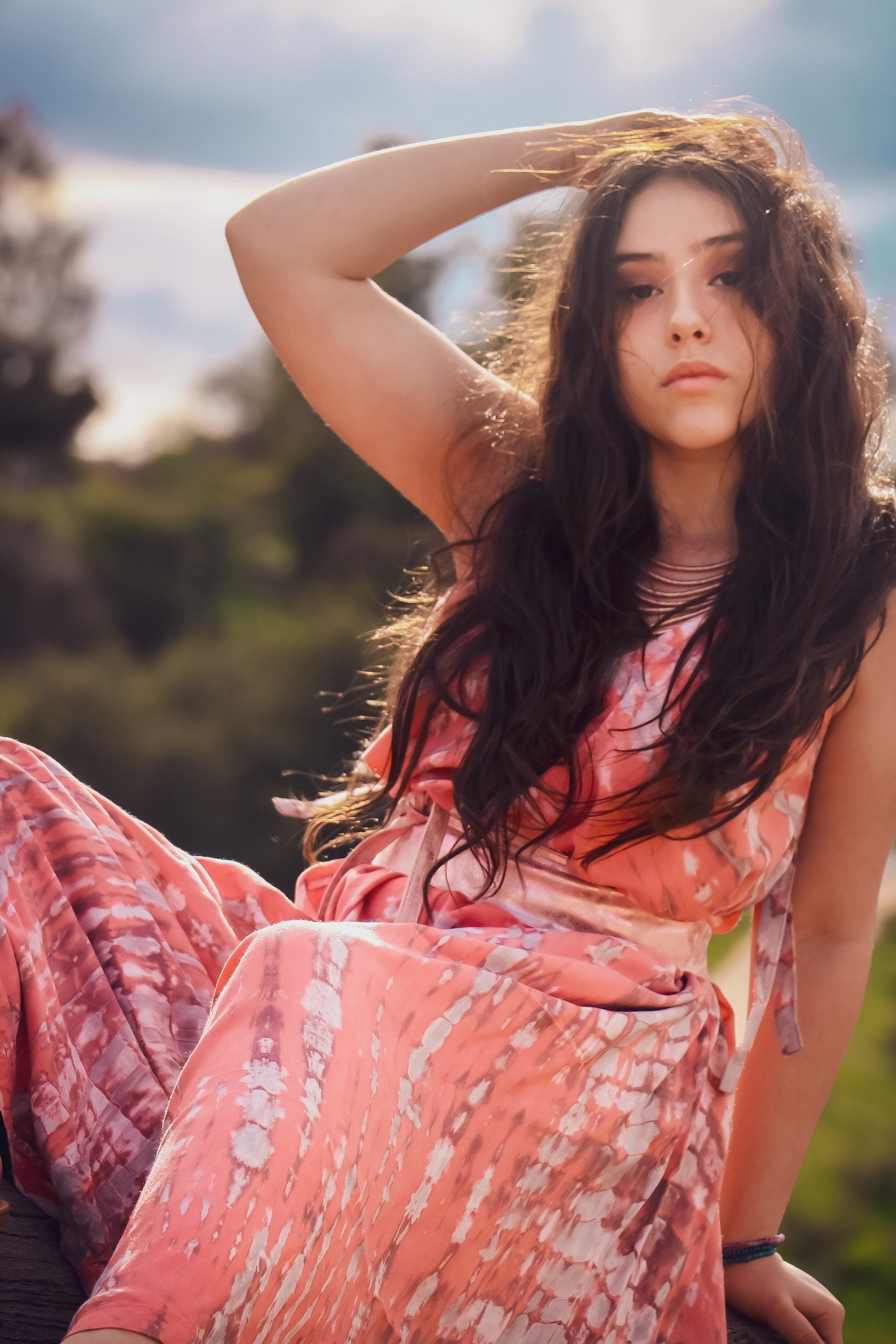 SHANTI JUMPSUIT - CORAL REEF - BHAVANI COLLECTIVE