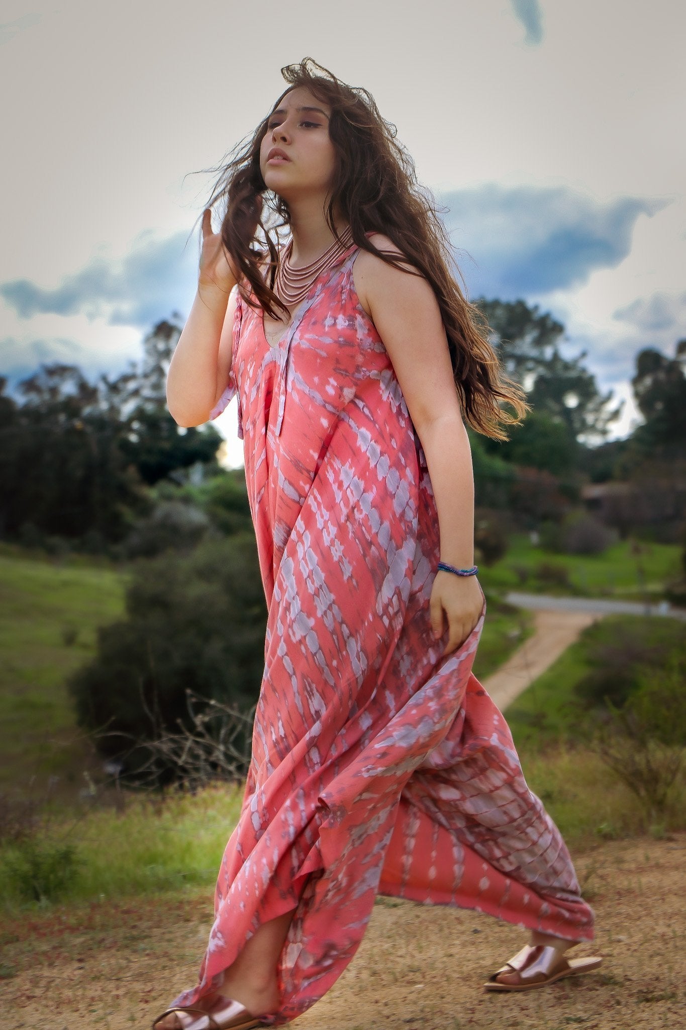 SHANTI JUMPSUIT - CORAL REEF - BHAVANI COLLECTIVE