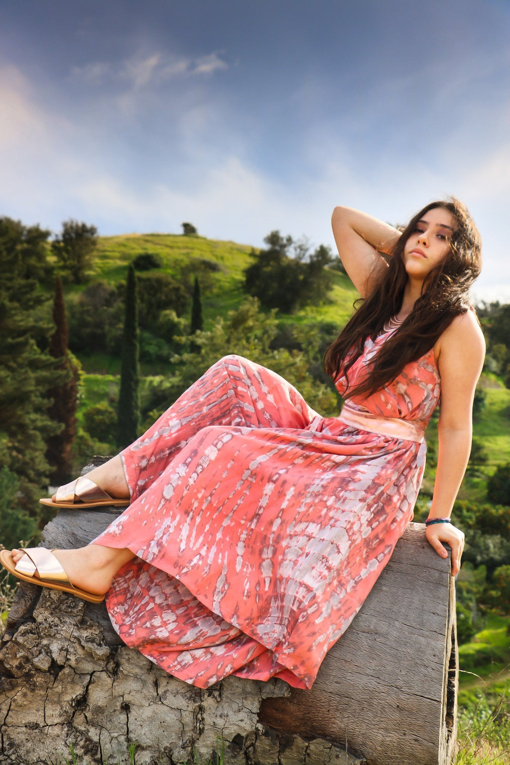 SHANTI JUMPSUIT - CORAL REEF - BHAVANI COLLECTIVE