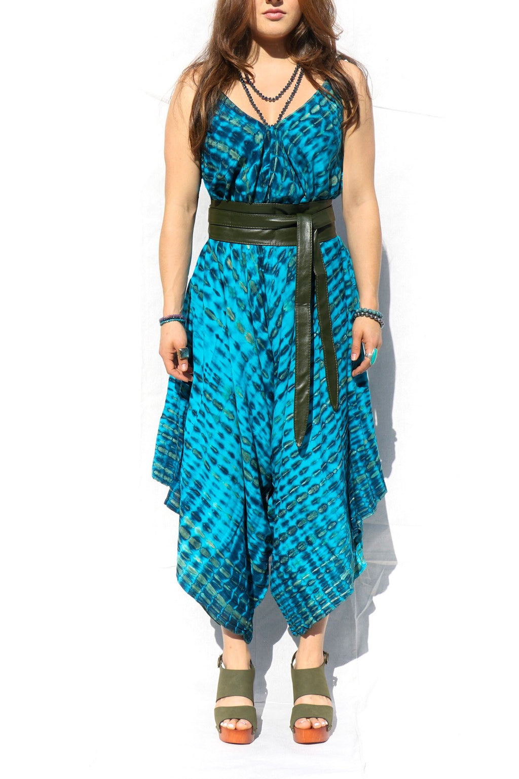 SHANTI JUMPSUIT - LAGOON - BHAVANI COLLECTIVE