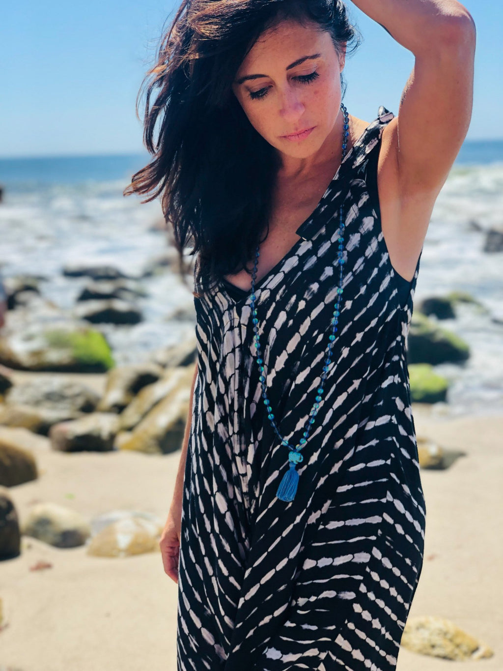 SHANTI JUMPSUIT - OBSIDIAN - BHAVANI COLLECTIVE