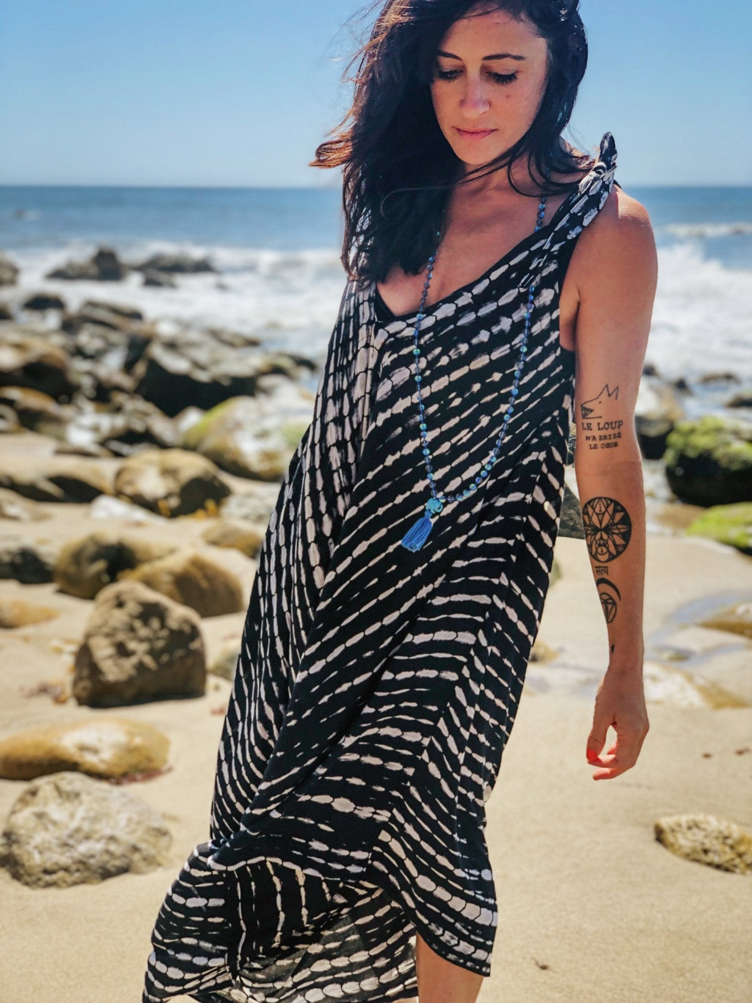 SHANTI JUMPSUIT - OBSIDIAN - BHAVANI COLLECTIVE