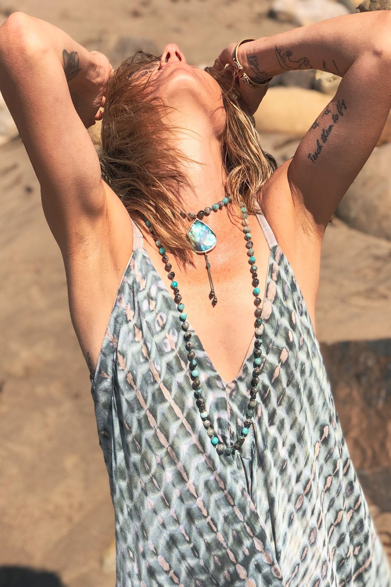 SHANTI JUMPSUIT - SAGE - BHAVANI COLLECTIVE