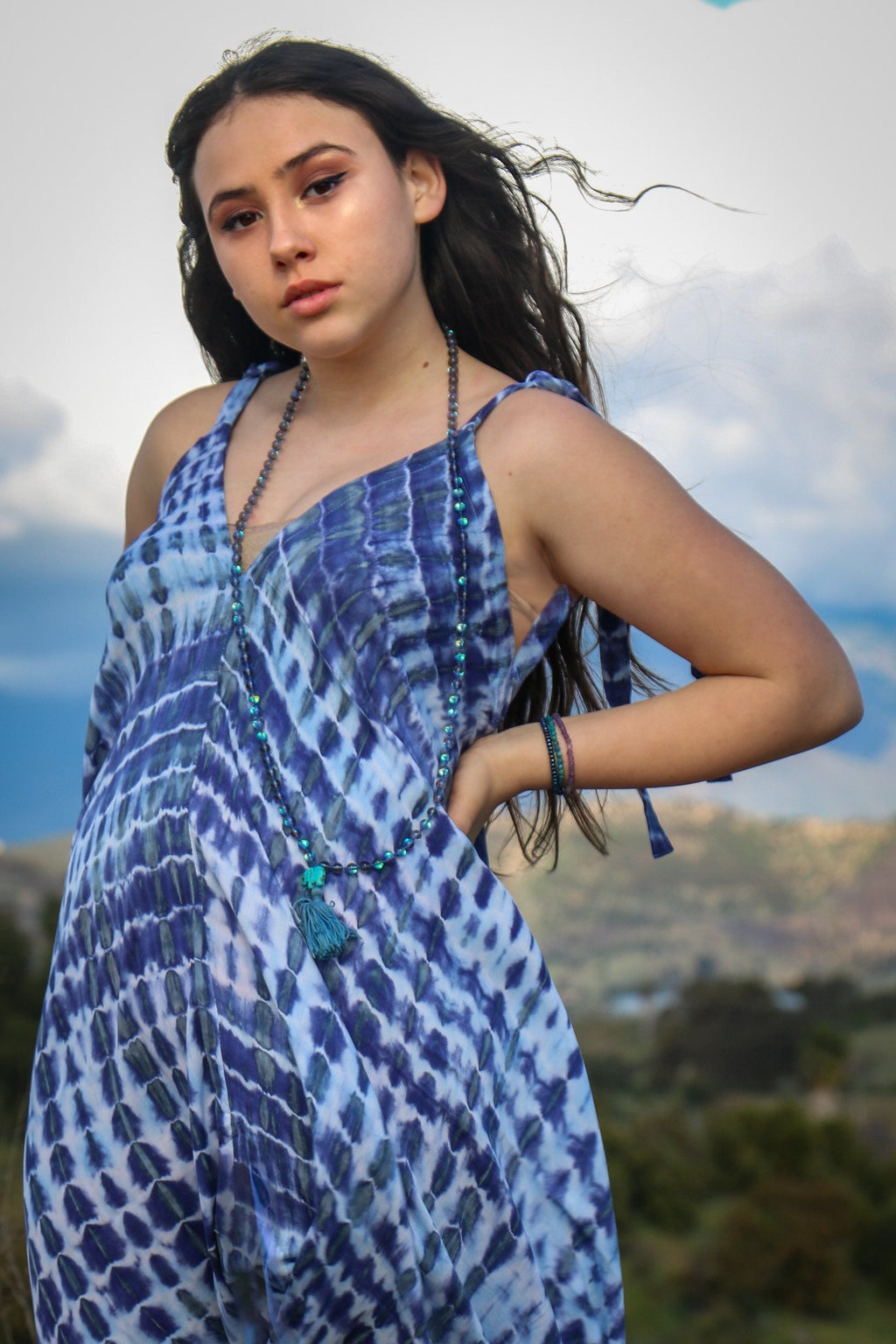 SHANTI JUMPSUIT - VIOLET FLAME - BHAVANI COLLECTIVE