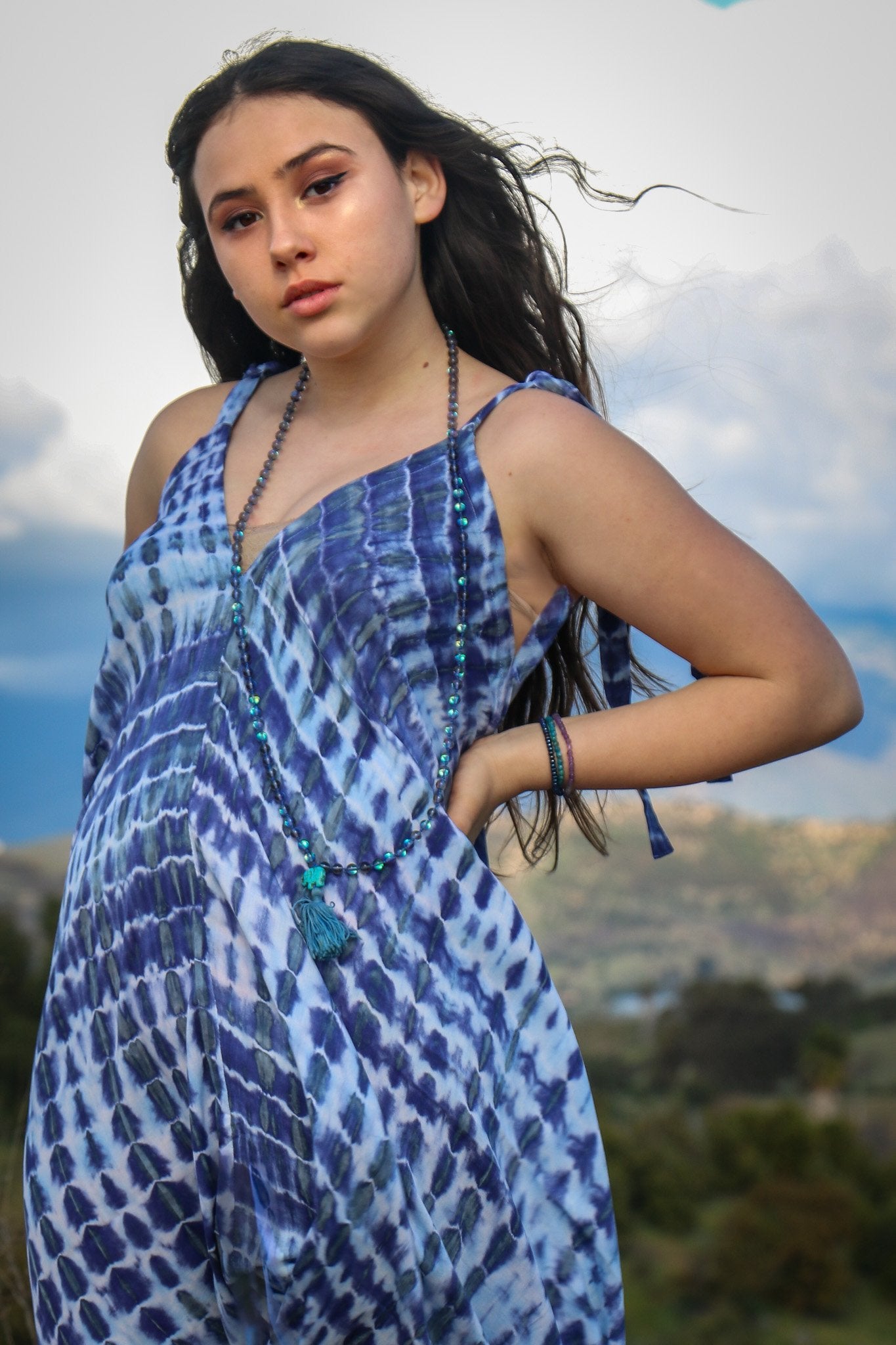 SHANTI JUMPSUIT - VIOLET FLAME - BHAVANI COLLECTIVE