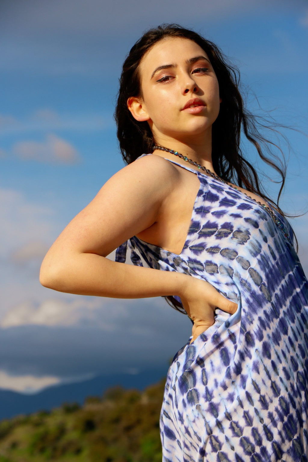 SHANTI JUMPSUIT - VIOLET FLAME - BHAVANI COLLECTIVE