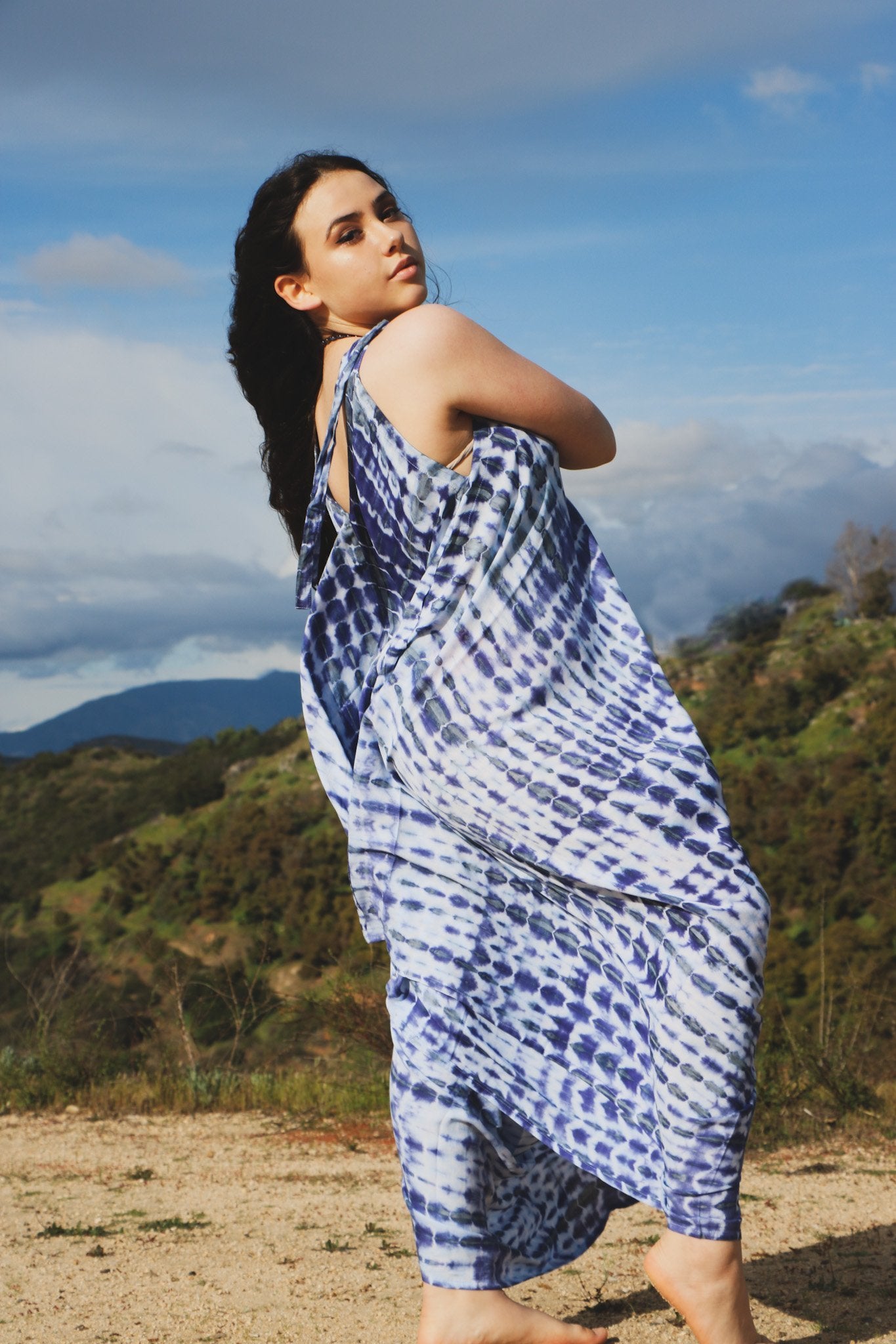 SHANTI JUMPSUIT - VIOLET FLAME - BHAVANI COLLECTIVE