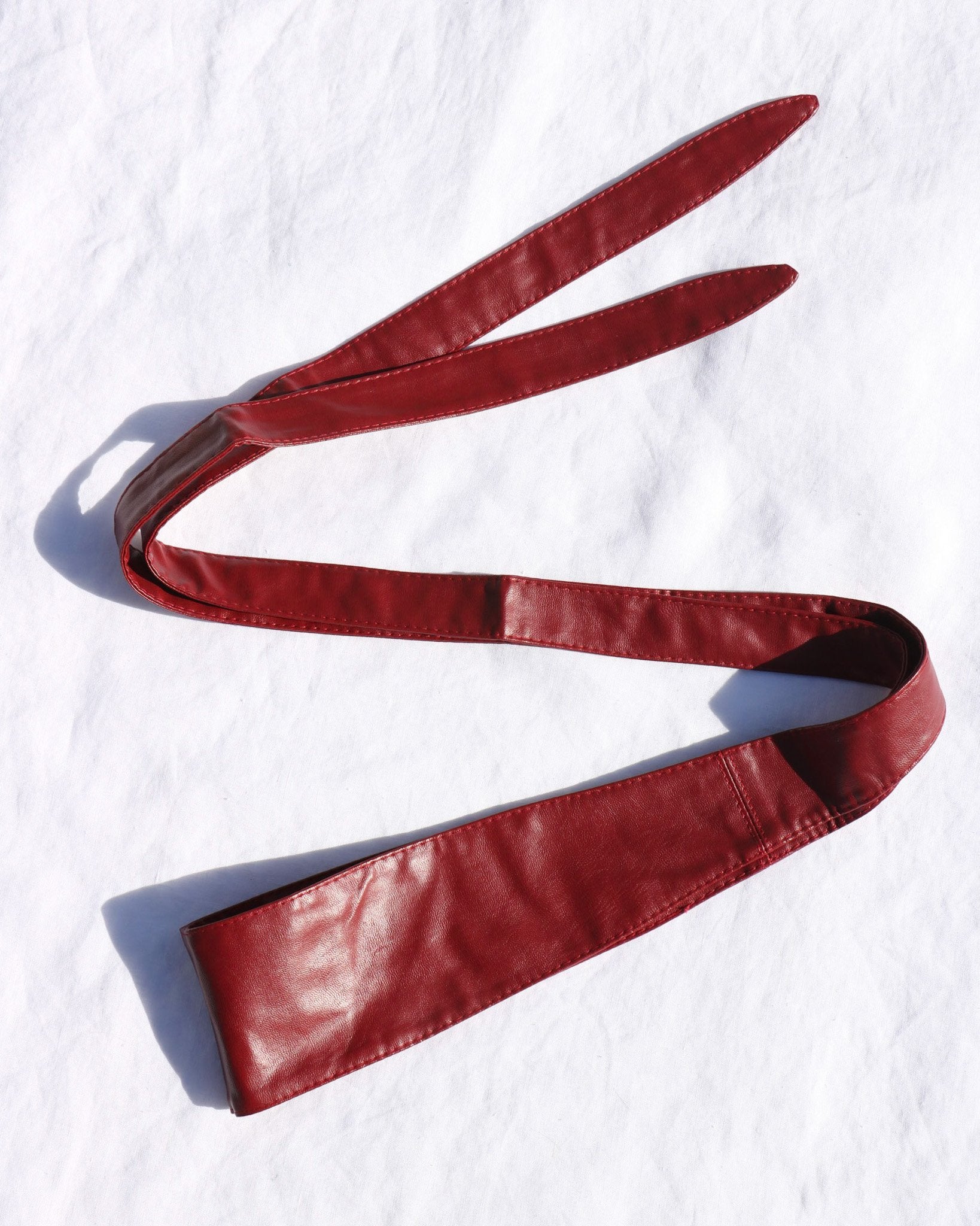 SIREN WRAP BELT / CABERNET - BHAVANI COLLECTIVE