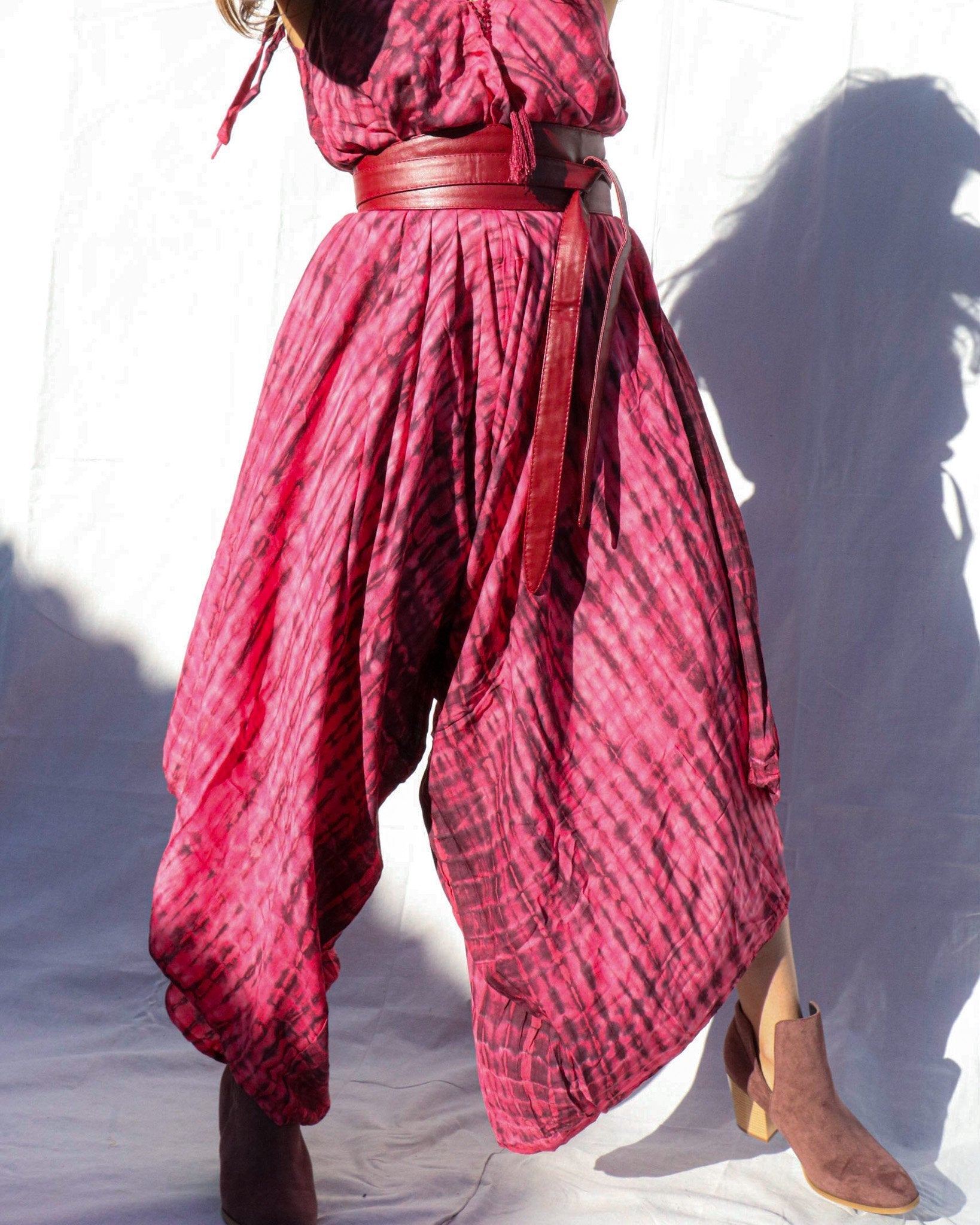 SIREN WRAP BELT / CABERNET - BHAVANI COLLECTIVE