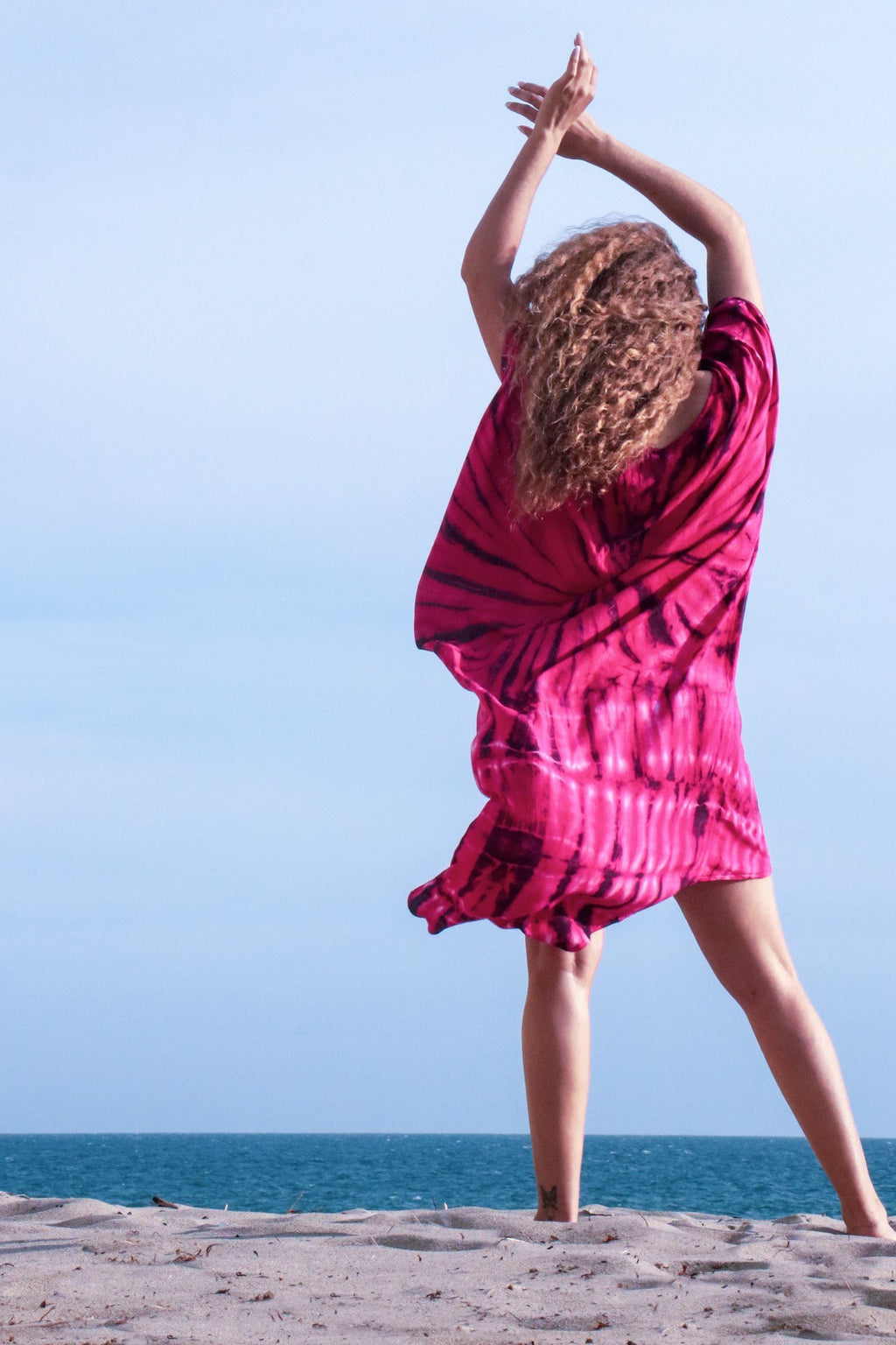 SOMA CAFTAN - ELECTRIA FUCHSIA / GALAXY - BHAVANI COLLECTIVE