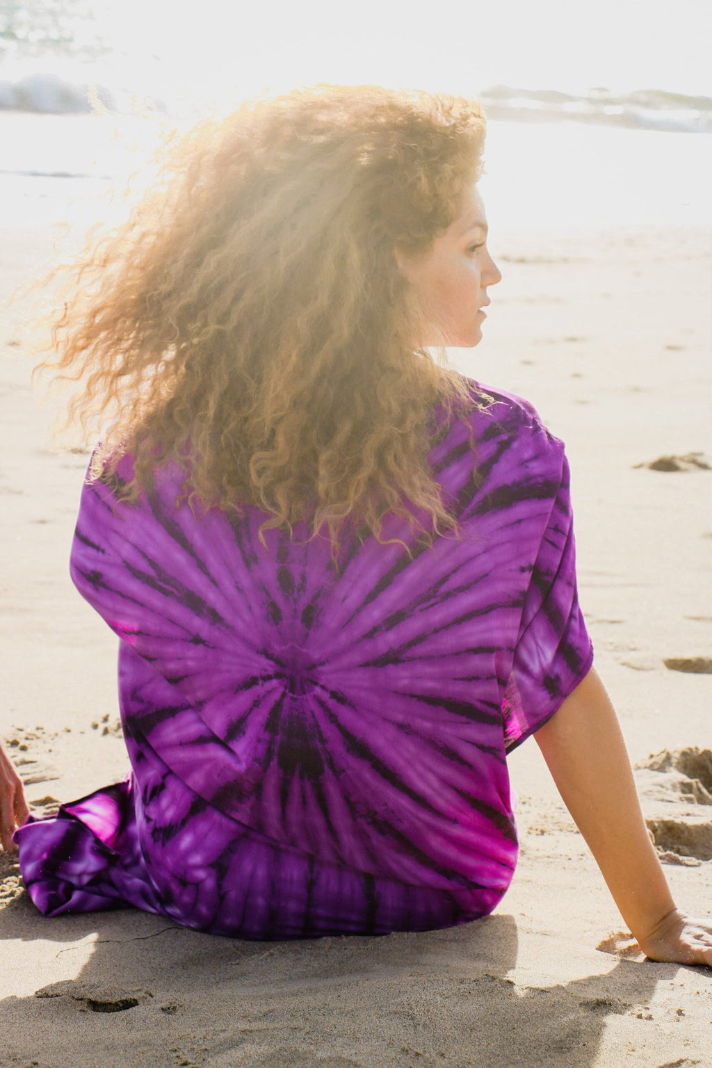 SOMA CAFTAN - ELECTRIC PURPLE / GALAXY - BHAVANI COLLECTIVE