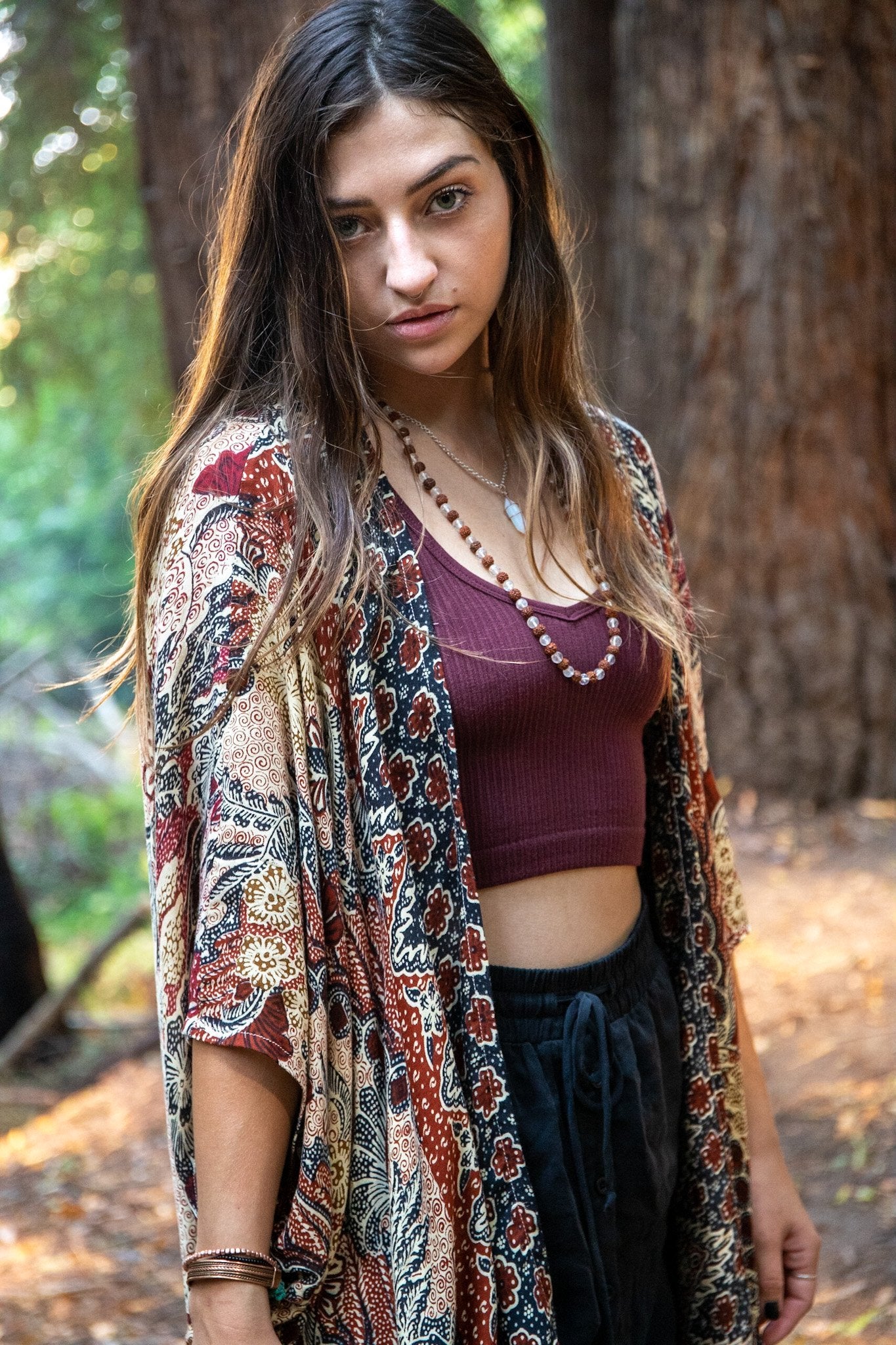 SUNSET KIMONO - BALI FLOW / RUST - BHAVANI COLLECTIVE
