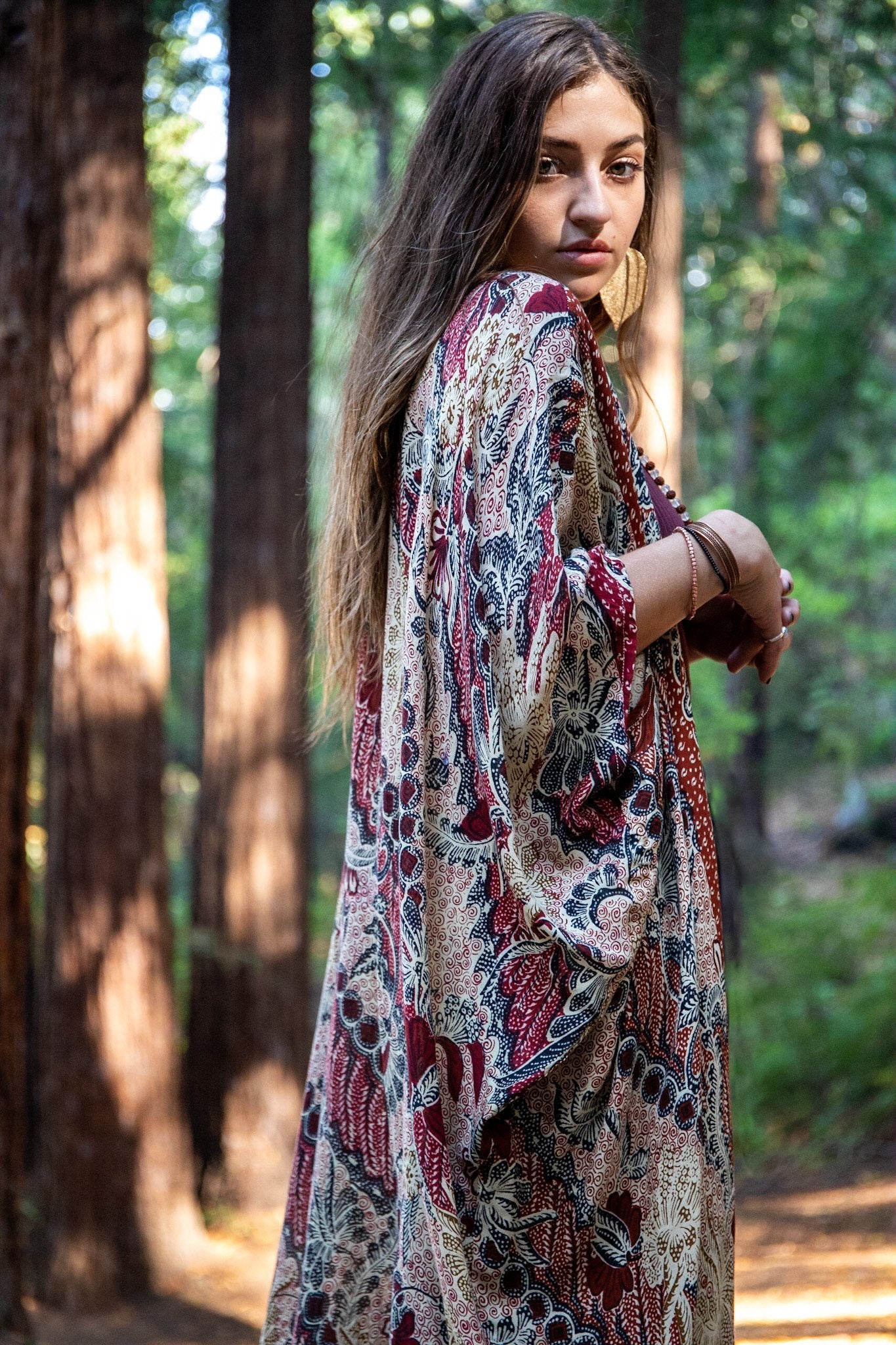 SUNSET KIMONO - BALI FLOW / RUST - BHAVANI COLLECTIVE