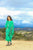 VENUS CAFTAN - ELECTRIC DRAGON / BAMBOO STRIPE - BHAVANI COLLECTIVE